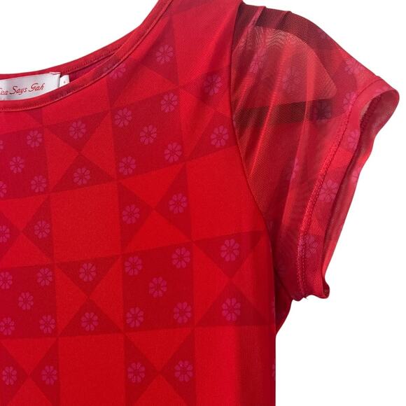 Lisa Says Gah Logan Midi Dress Size S - Picture 5 of 11